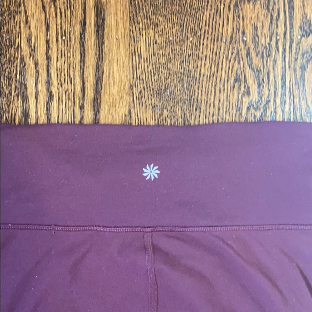 Athleta Maroon Leggings - Picture 7 of 7